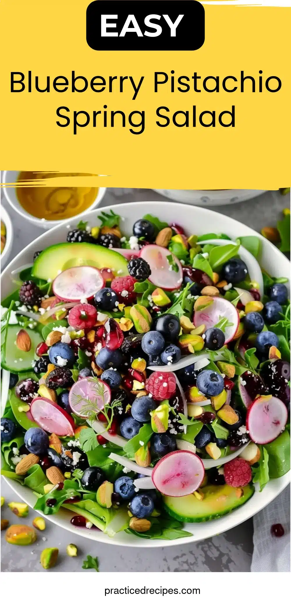 Blueberry Pistachio Spring Salad