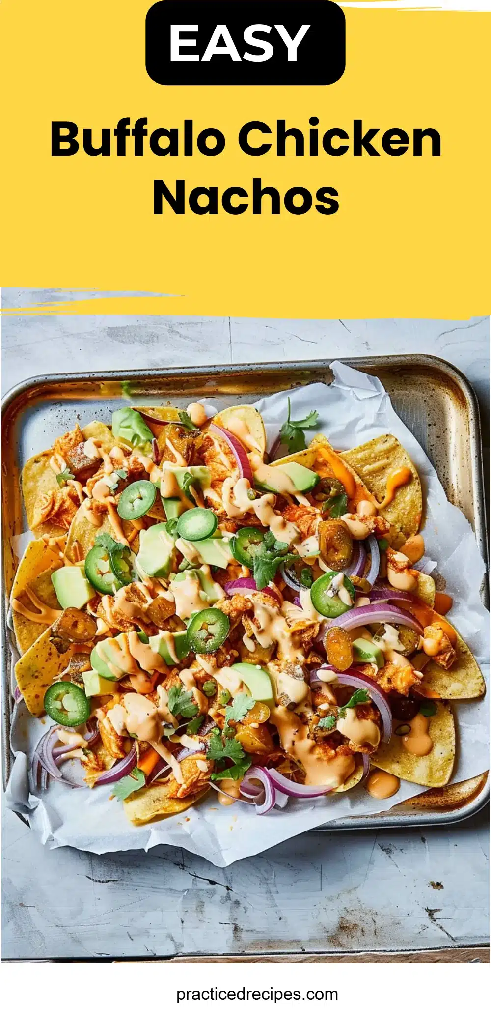 Buffalo Chicken Nachos