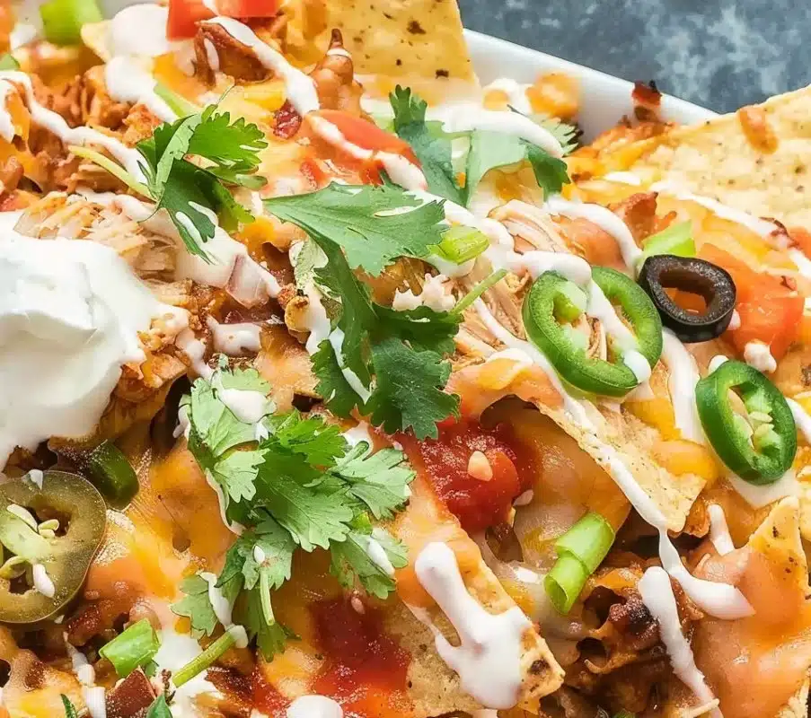 BBQ Chicken Nachos Recipe