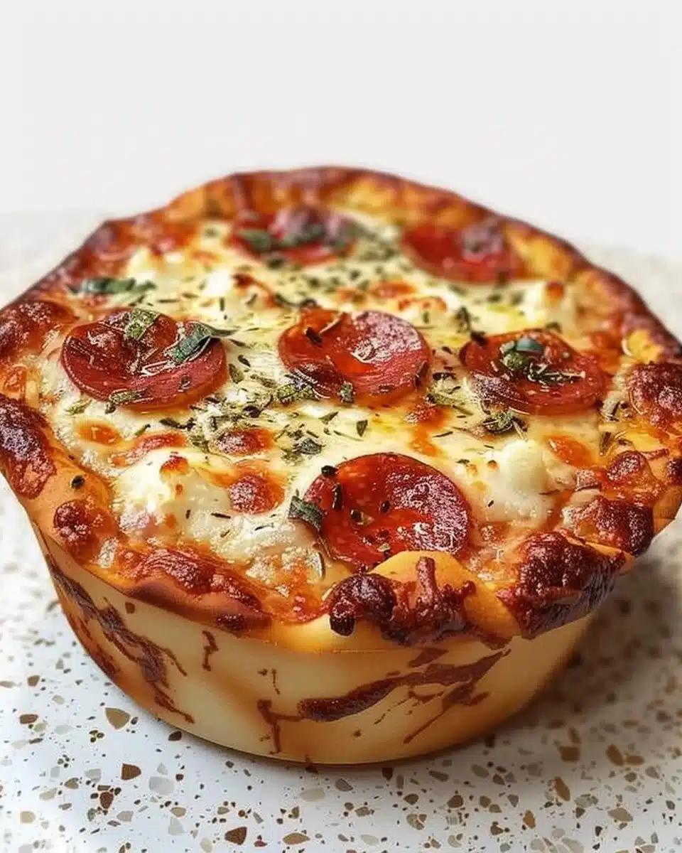 Cottage Cheese Pizza Bowl