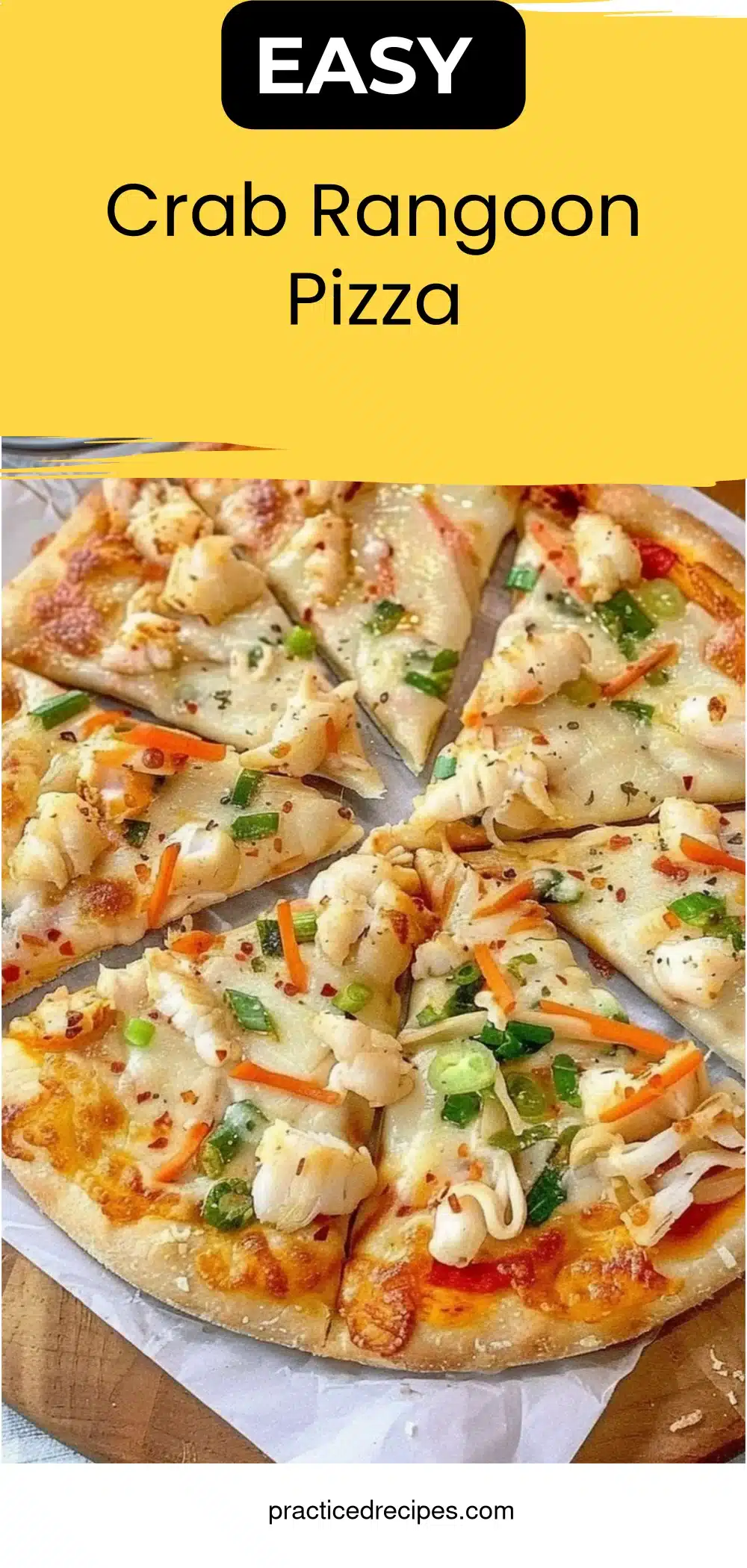 Crab Rangoon Pizza
