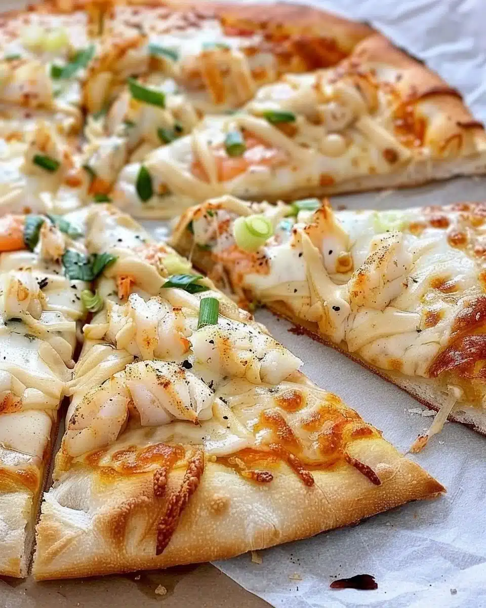 Crab Rangoon Pizza