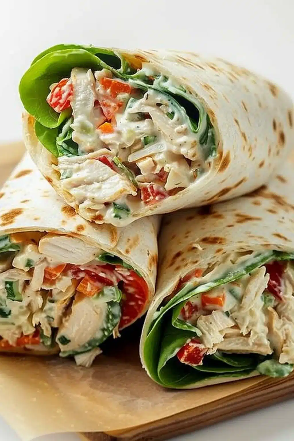 Creamy Chicken Salad Wrap