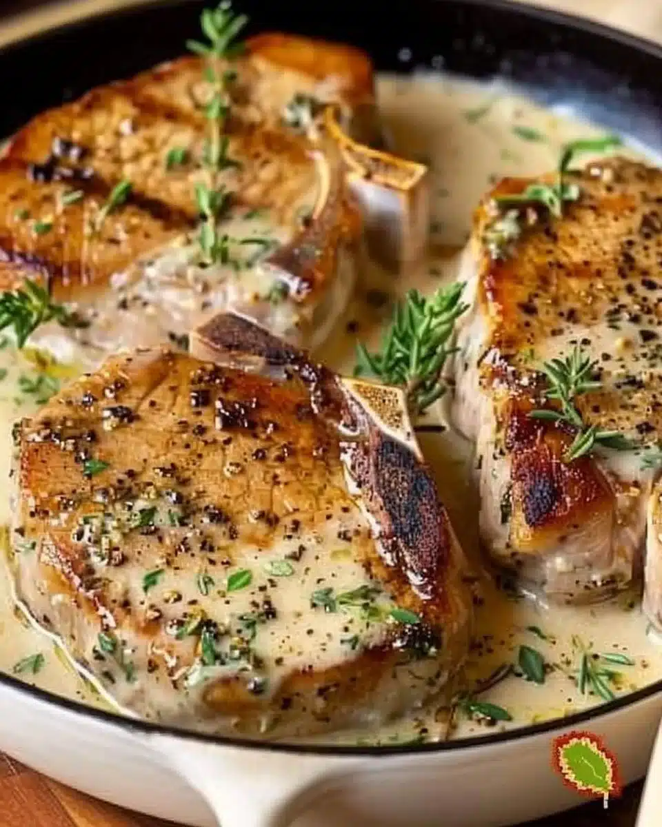 Creamy Garlic Parmesan Keto Pork Chops for Easy Weeknight Dinners