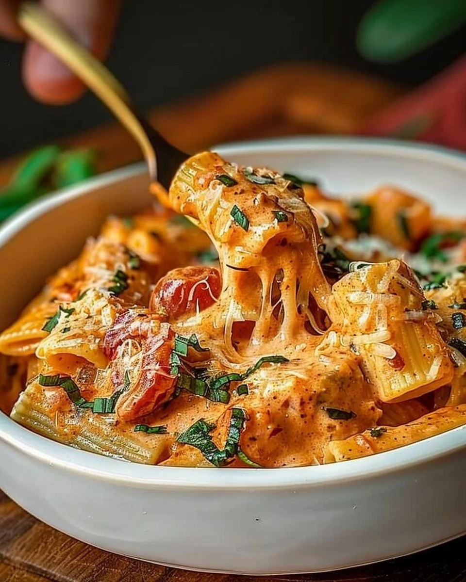 Creamy Tomato Garlic Pasta