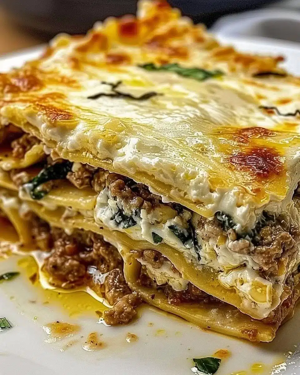Creamy White Keto Lasagna: A Low-Carb Family Favorite