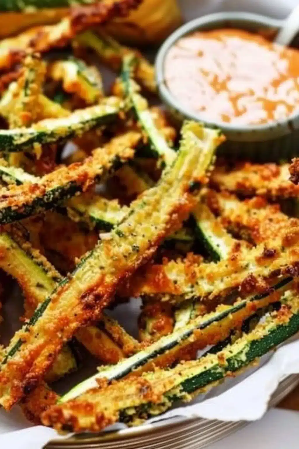 Crispy Baked Keto Zucchini Fries