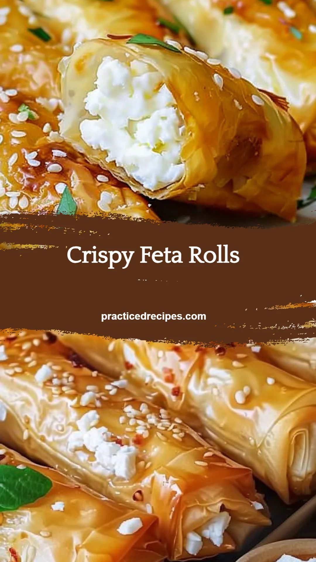 Crispy Feta Rolls