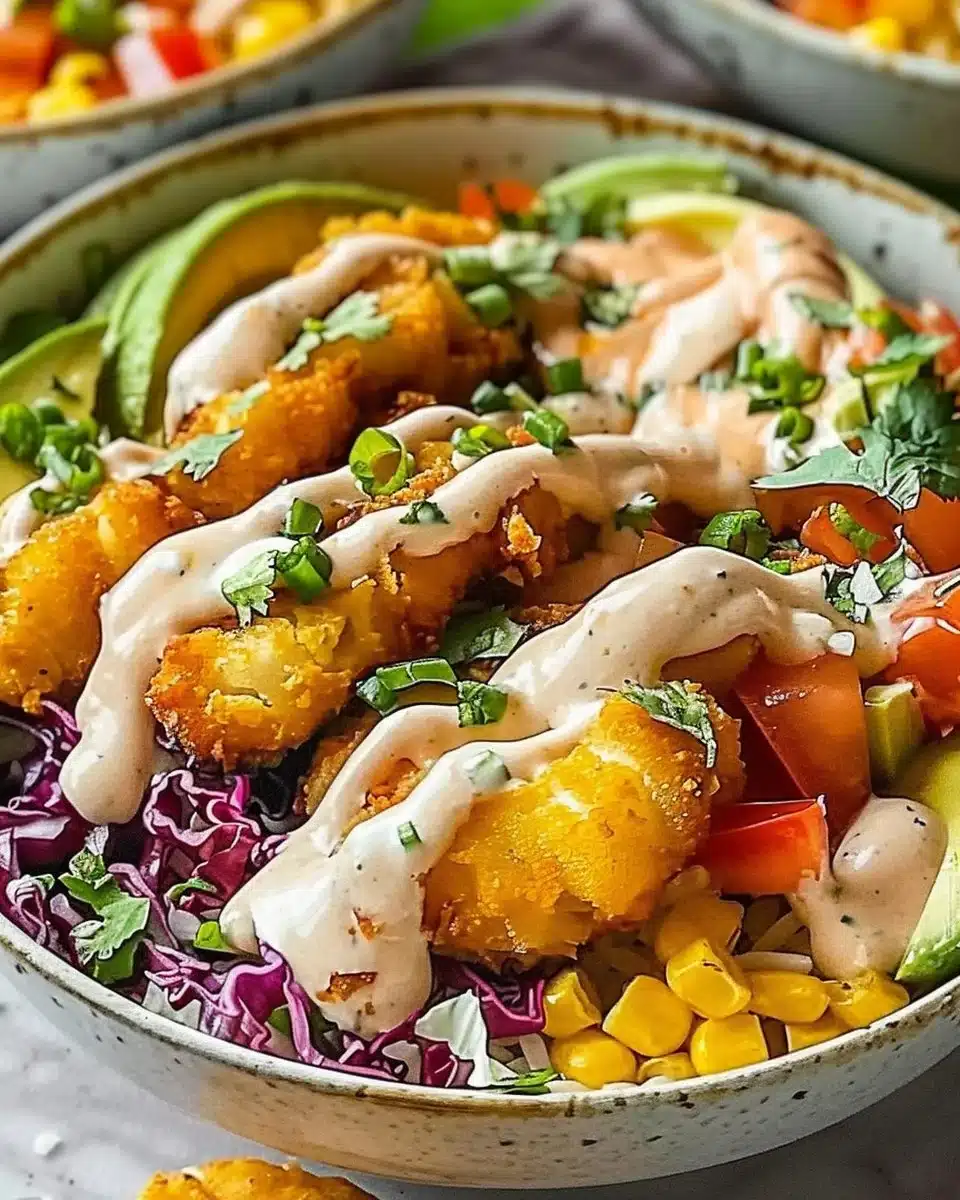 Crispy Fish Taco Bowls: A Flavorful Twist for Taco Night