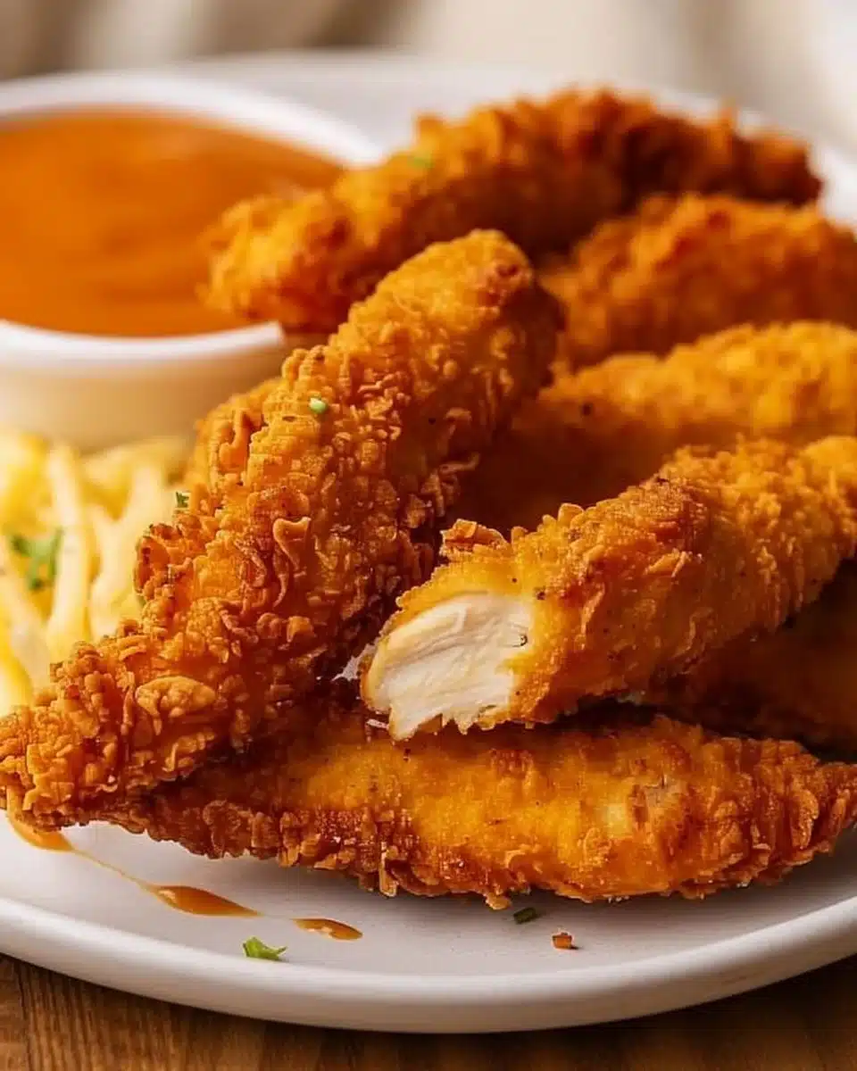 Crispy Fried Chicken Tenders Recipe You'll Crave