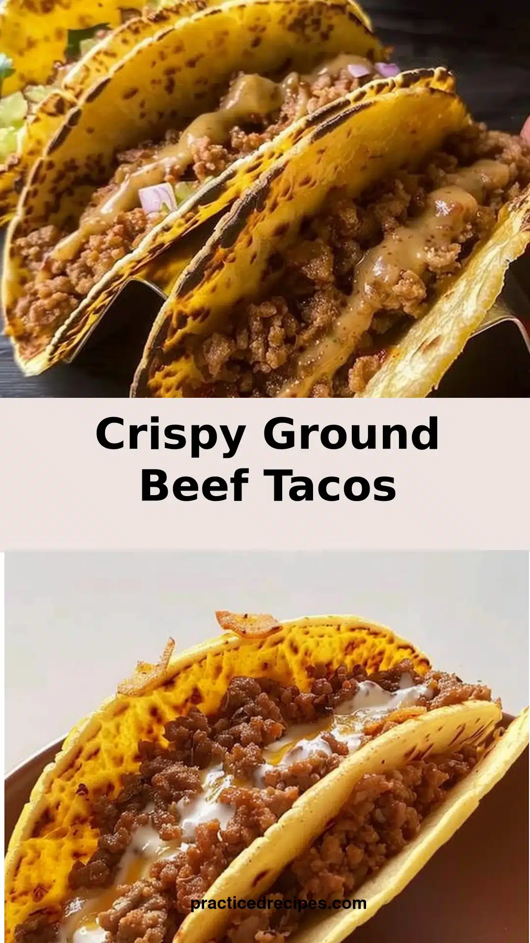 Crispy Ground Beef Tacos