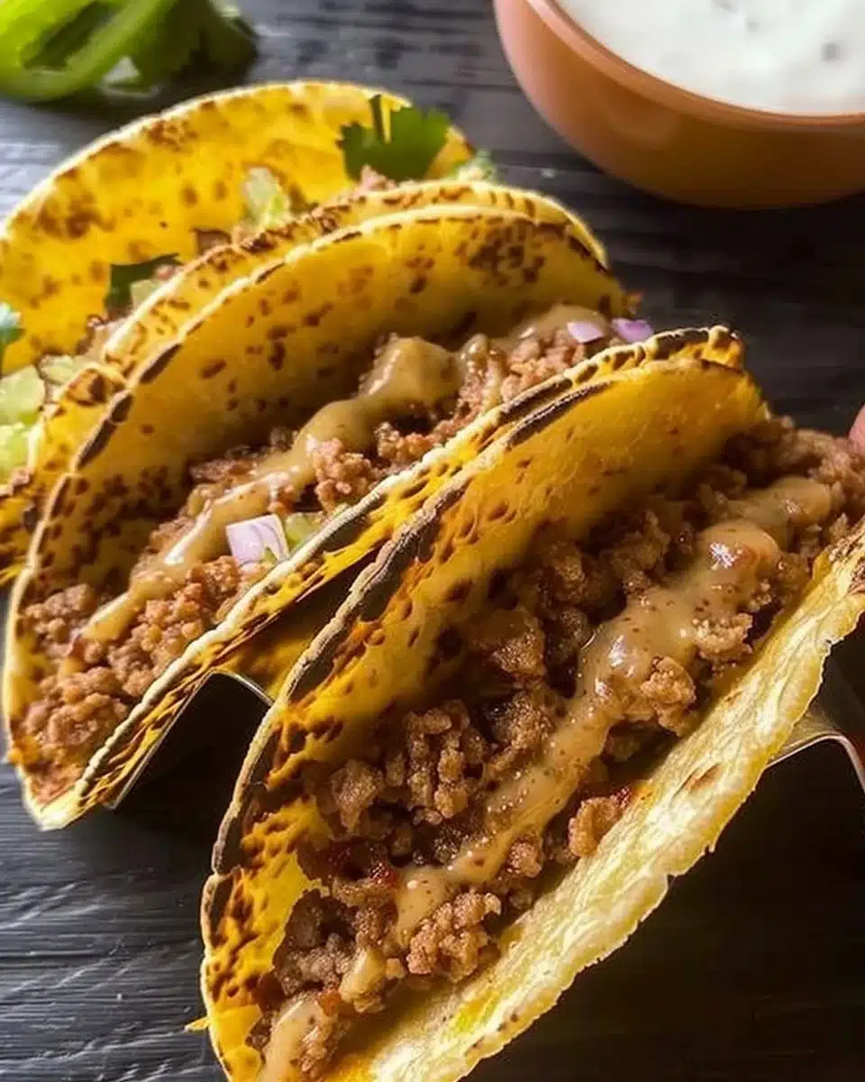 Crispy Ground Beef Tacos