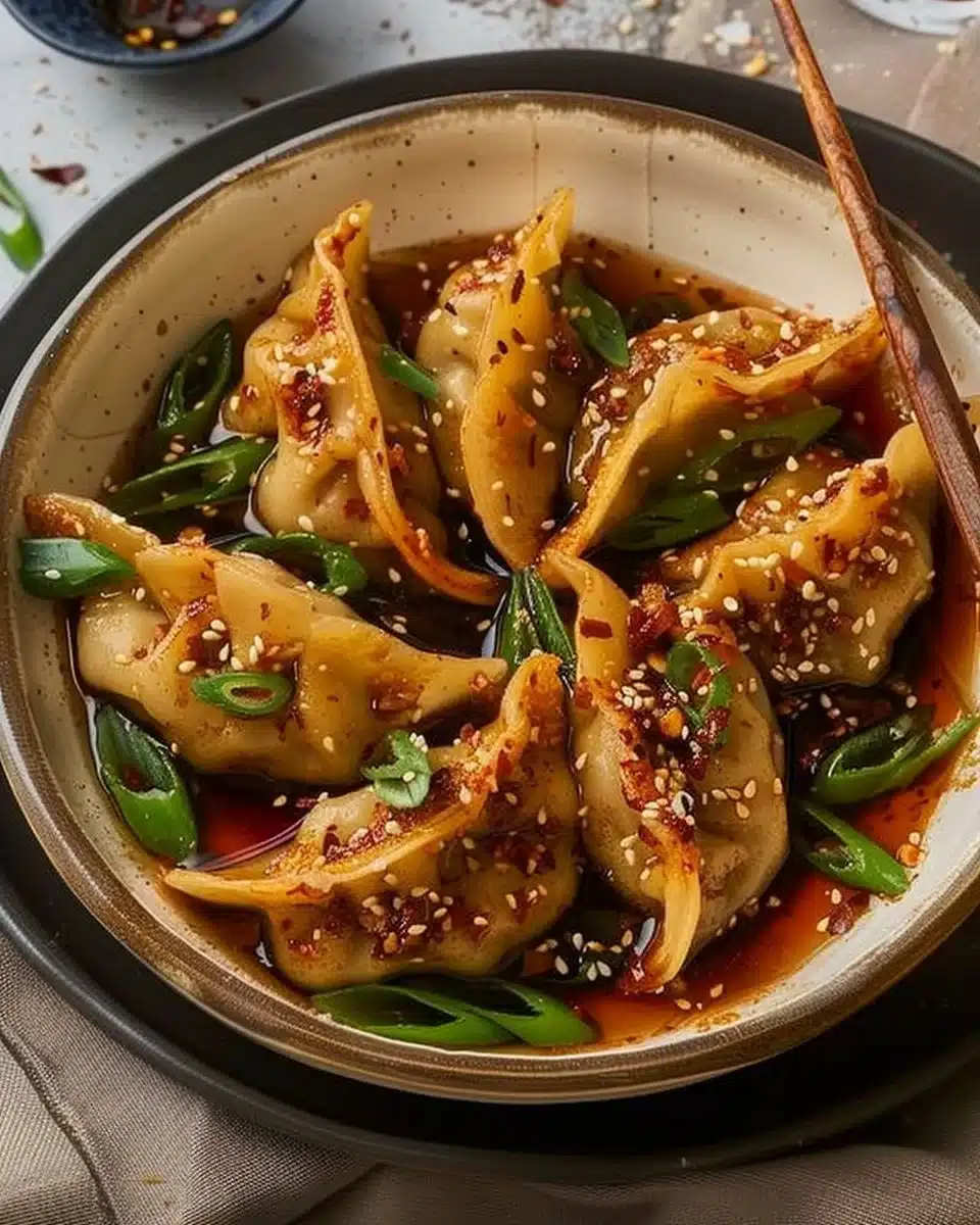 Crispy Vegan Dumplings