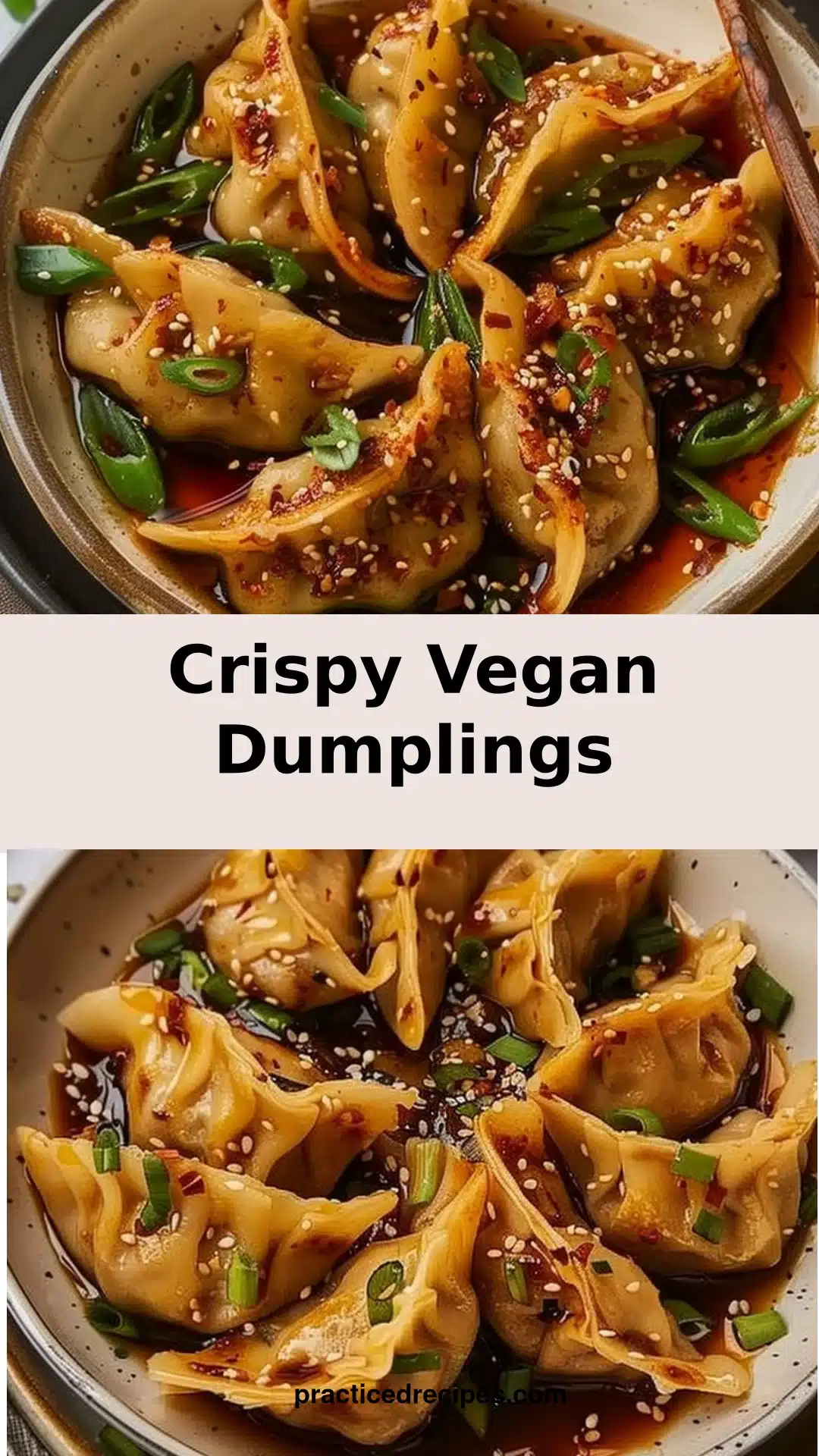 Crispy Vegan Dumplings
