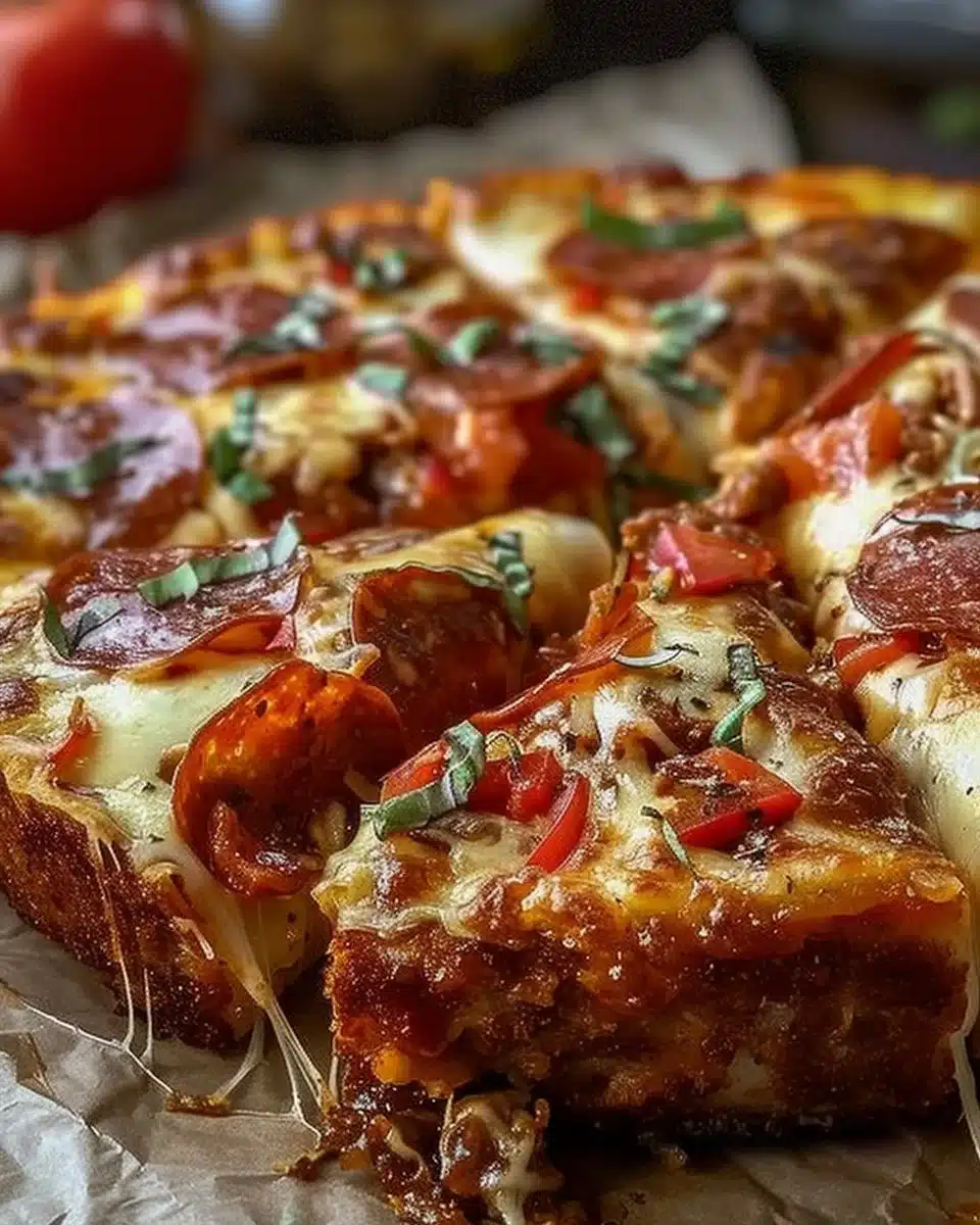 53g Protein Crustless Pizza Pie