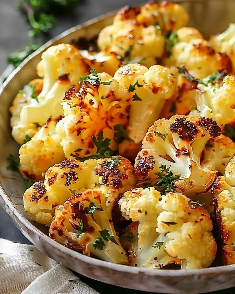Delicious Cauliflower Recipes and Healthy Vegetable Sides for Easy Meal Ideas