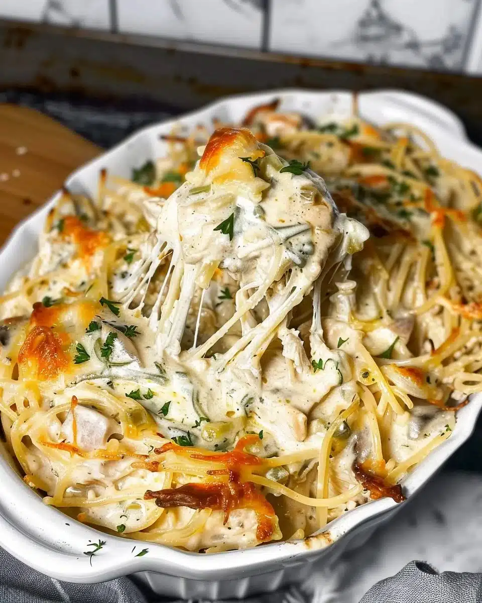 Easy Chicken Tetrazzini