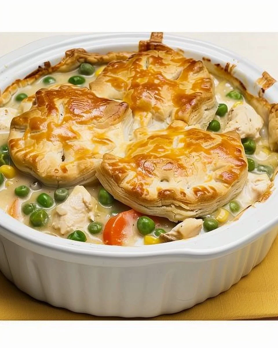 Easy Homemade Chicken Pot Pie Casserole