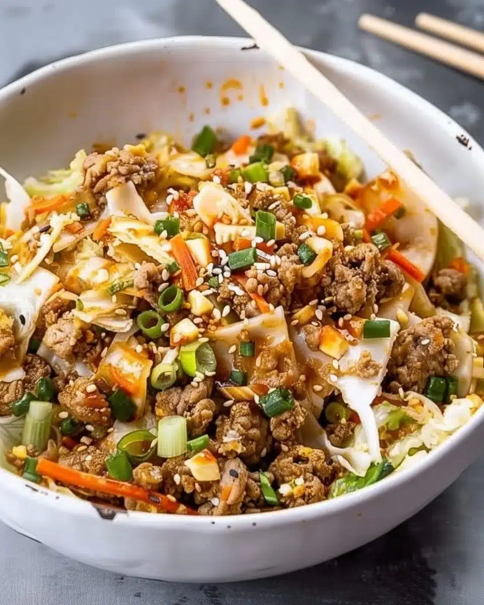 Egg Roll in a Bowl Recipe