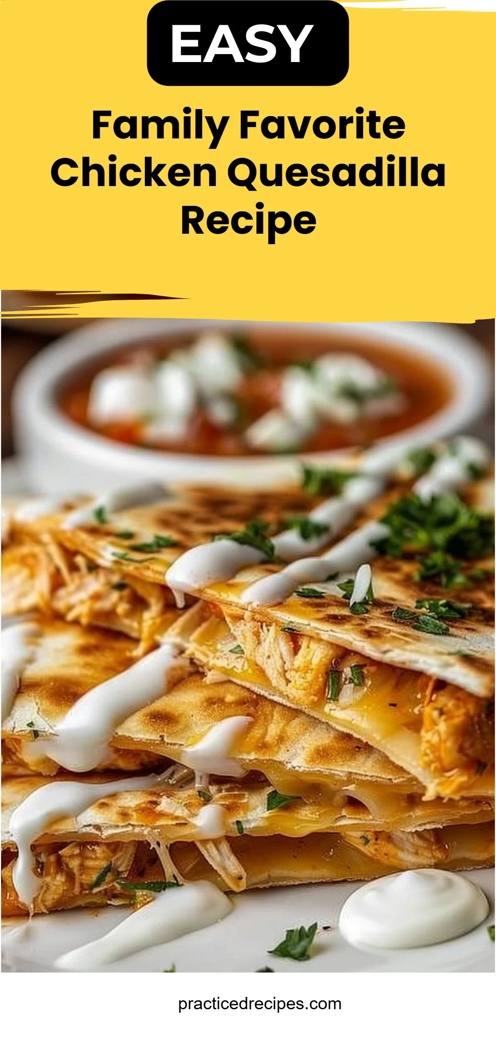 Family Favorite Chicken Quesadilla Recipe