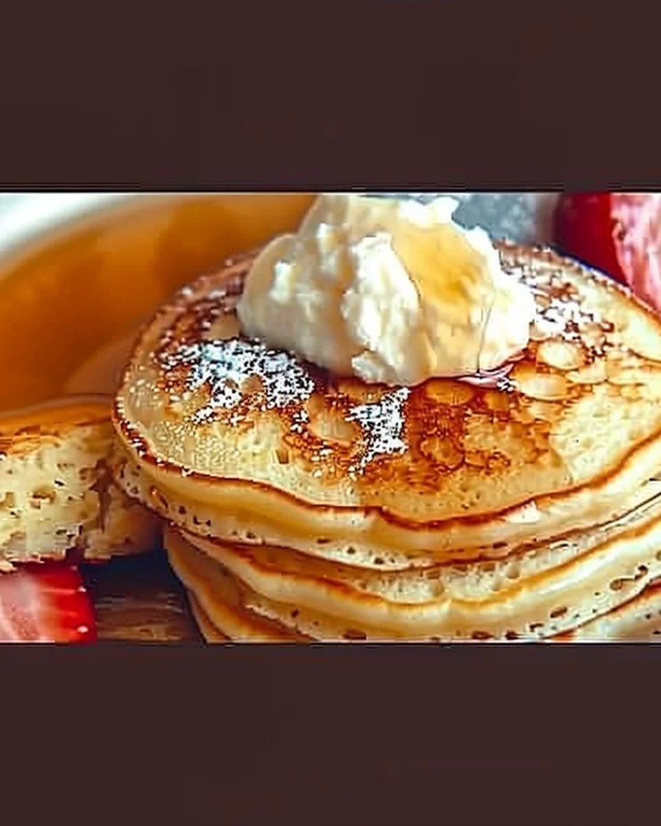 Flourless Cottage Cheese Pancakes