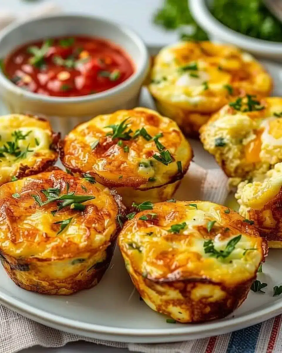 Fluffy High-Protein Egg Bites – Light, Satisfying & Meal Prep Friendly