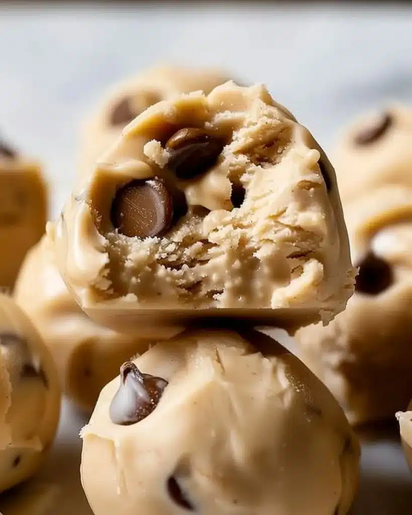 Delicious Frozen Greek Yogurt Peanut Butter Bites recipe for healthy snacking