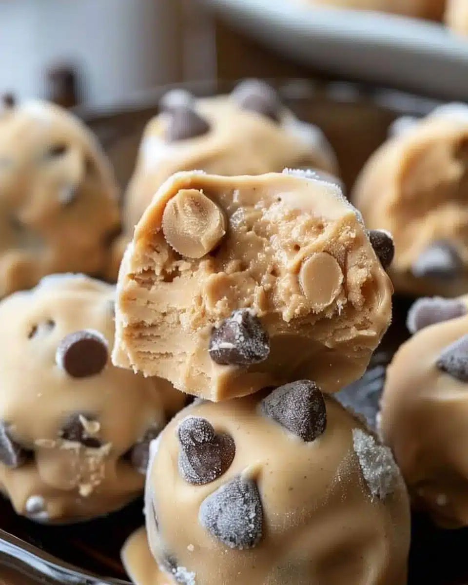 Frozen Greek Yogurt Peanut Butter Bites