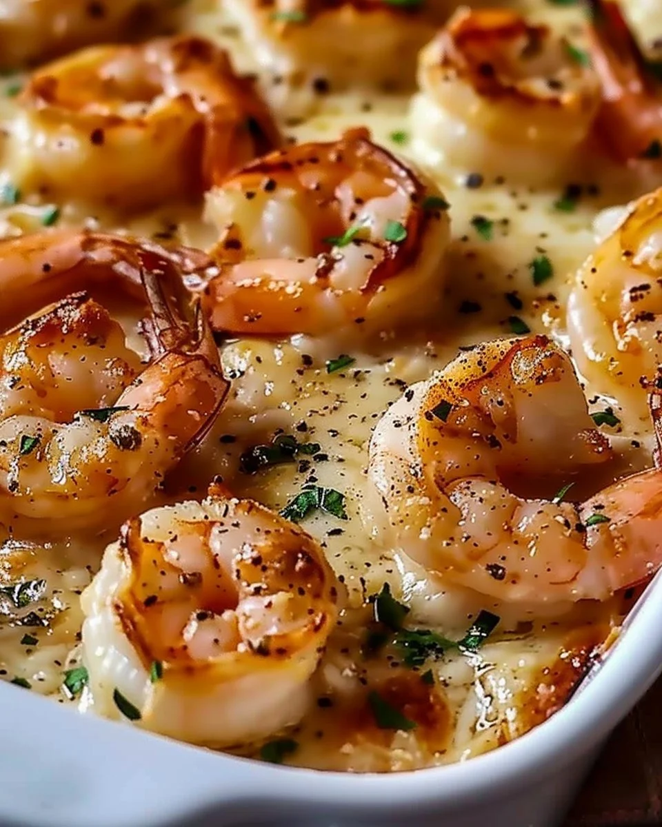 Garlic Parmesan Baked Shrimp: Quick & Delicious Dinner Delight