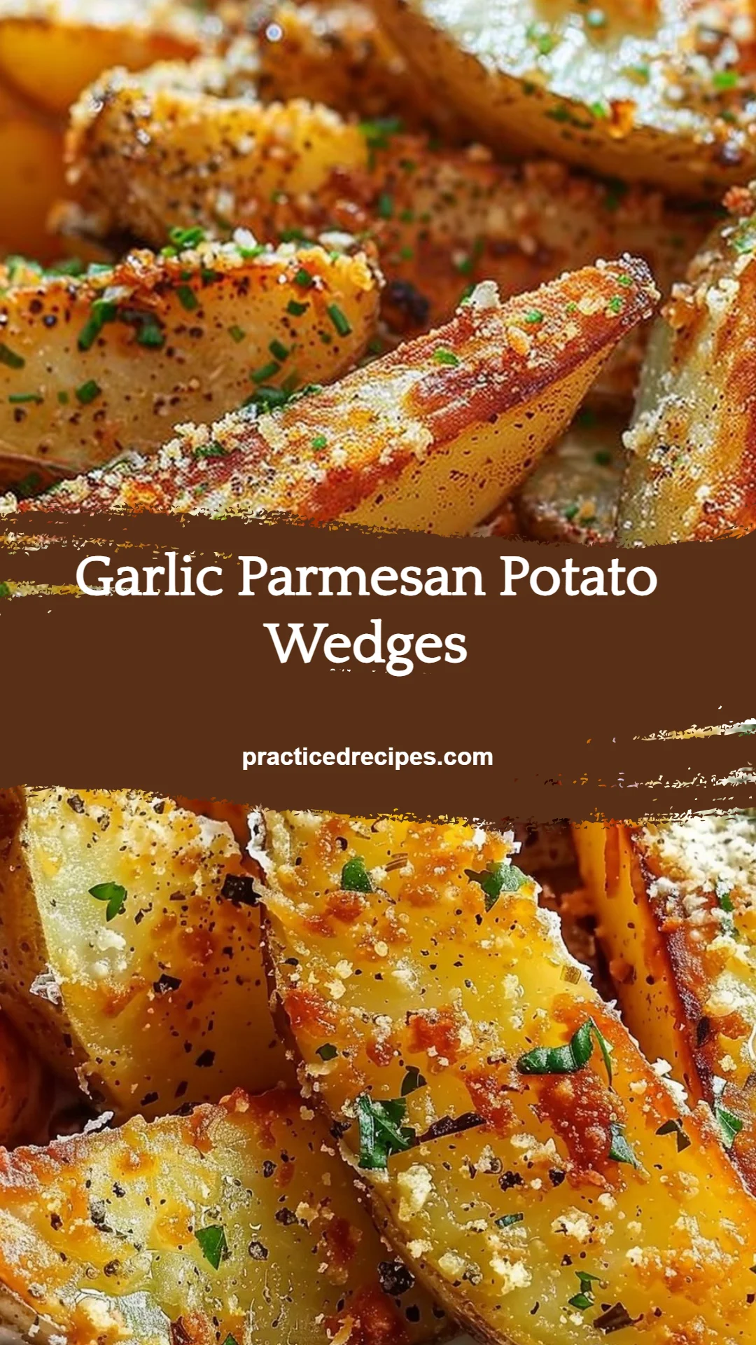 Garlic Parmesan Potato Wedges