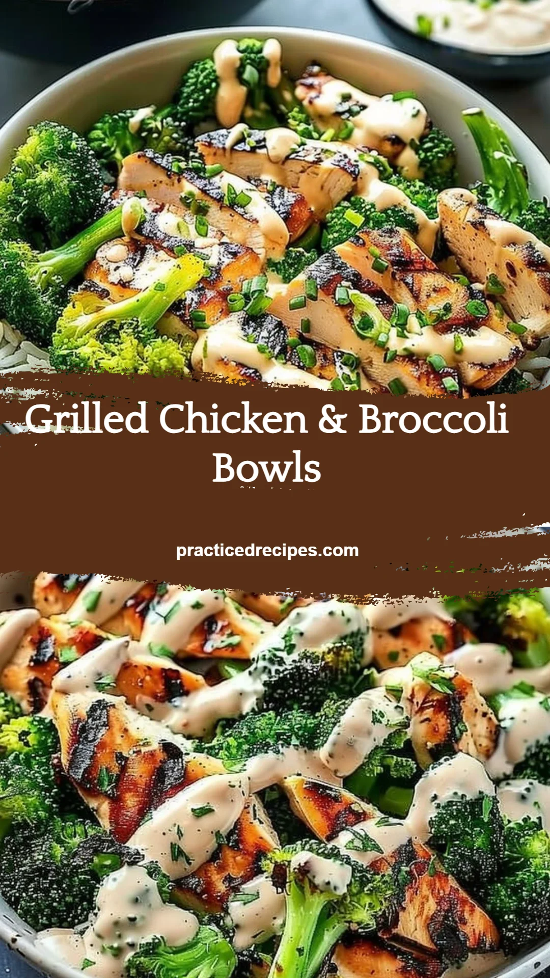 Grilled Chicken & Broccoli Bowls