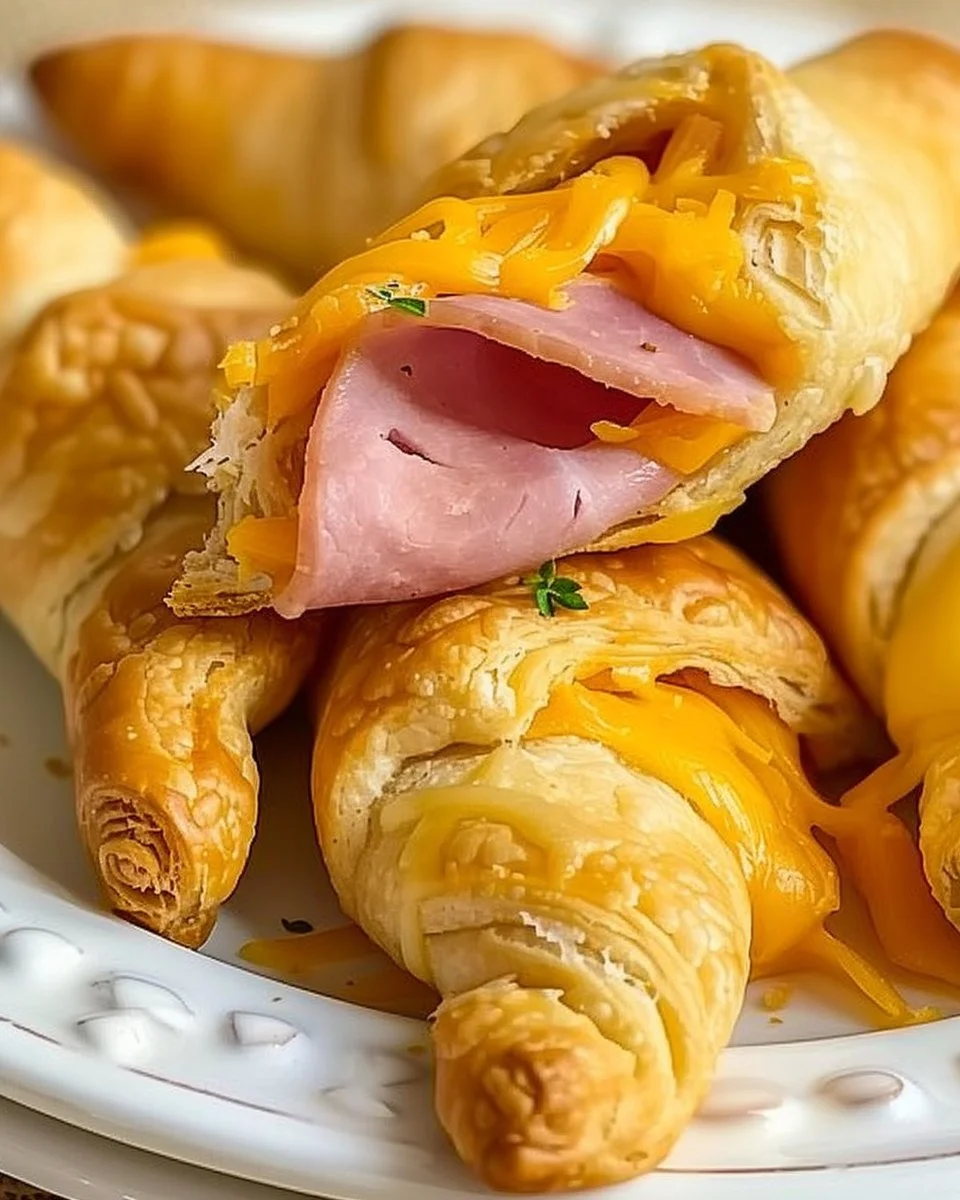 Ham and Cheese Crescents