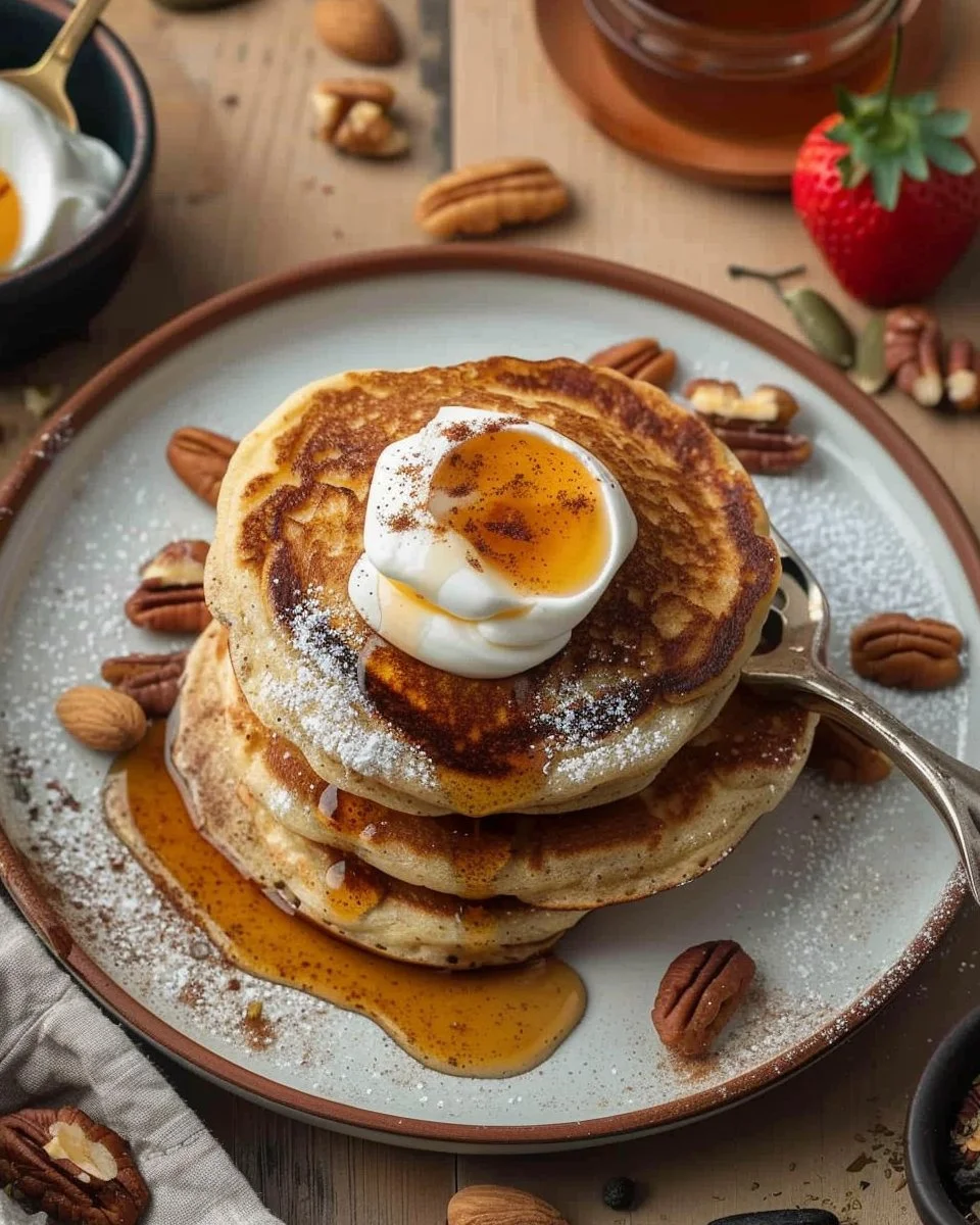 A nutritious breakfast plate representing healthy morning fuel options.