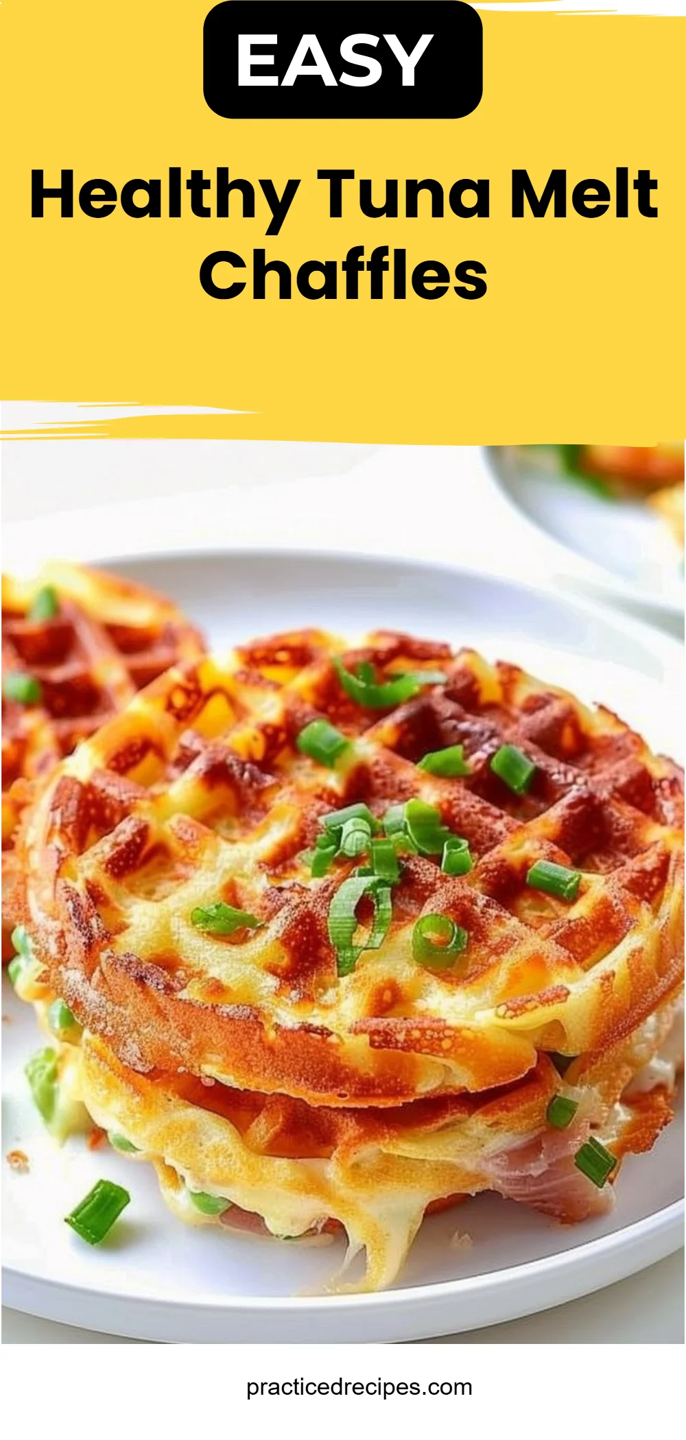 Healthy Tuna Melt Chaffles