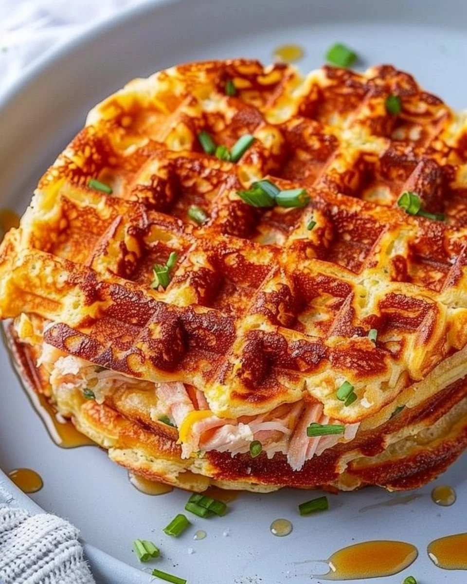 Healthy Tuna Melt Chaffles
