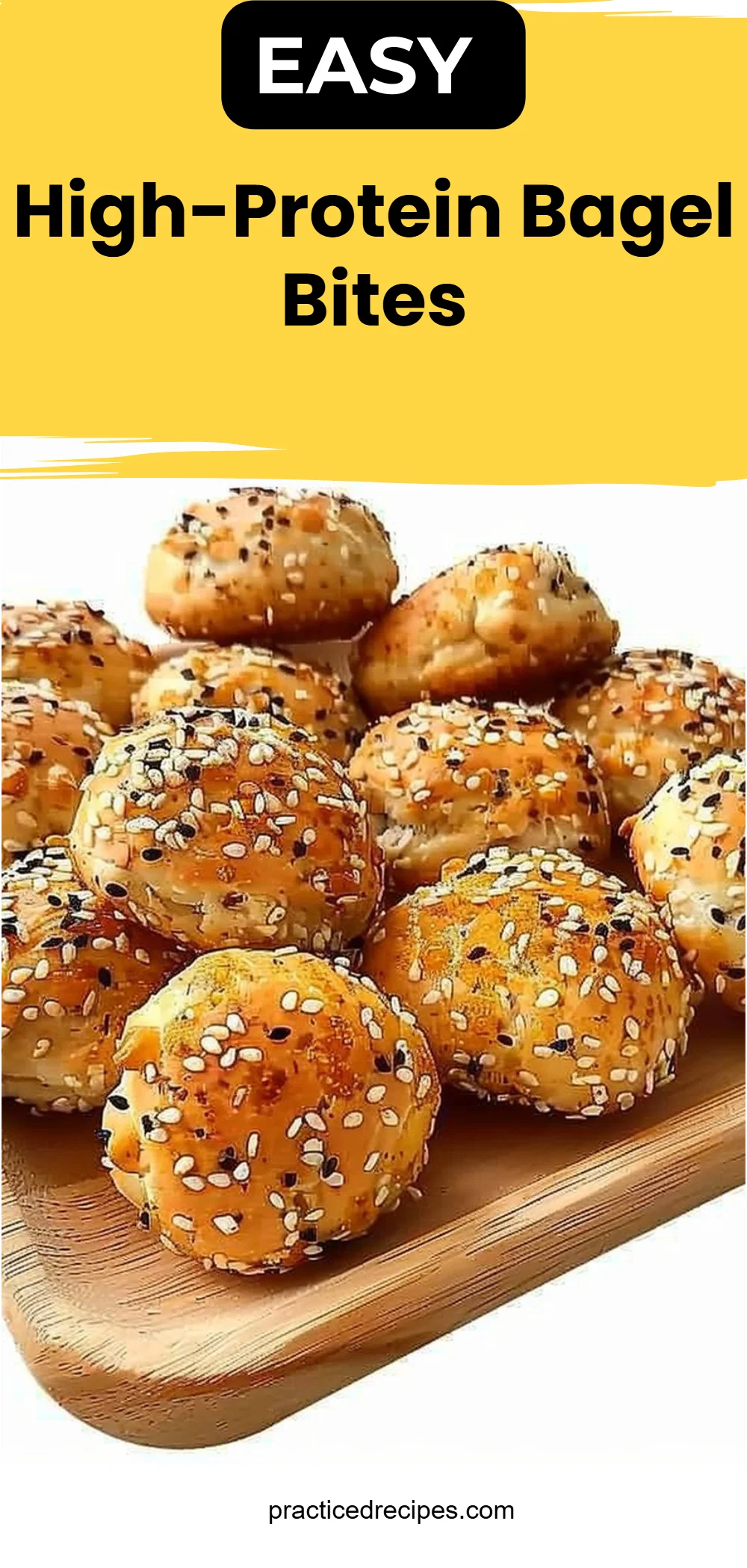 High-Protein Bagel Bites