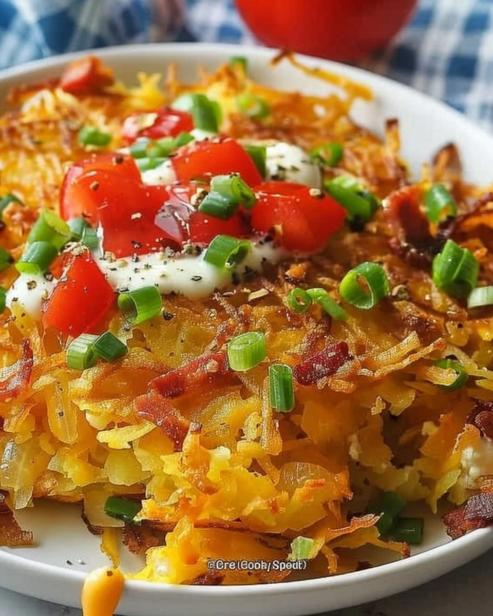 High-Protein Loaded Hash Browns