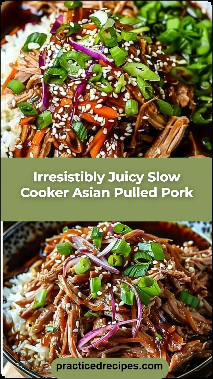 Irresistibly Juicy Slow Cooker Asian Pulled Pork