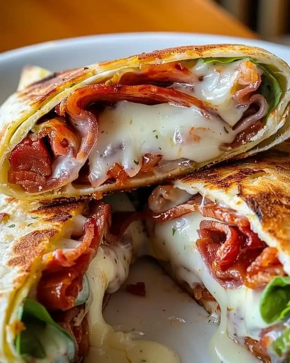 Low-Carb Italian Sub Wrap