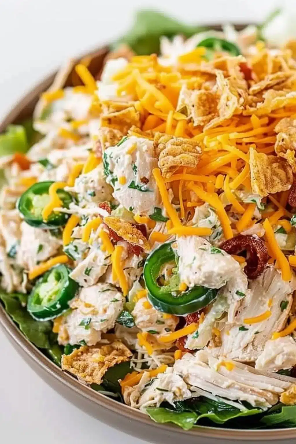 Jalapeño Popper Keto Chicken Salad