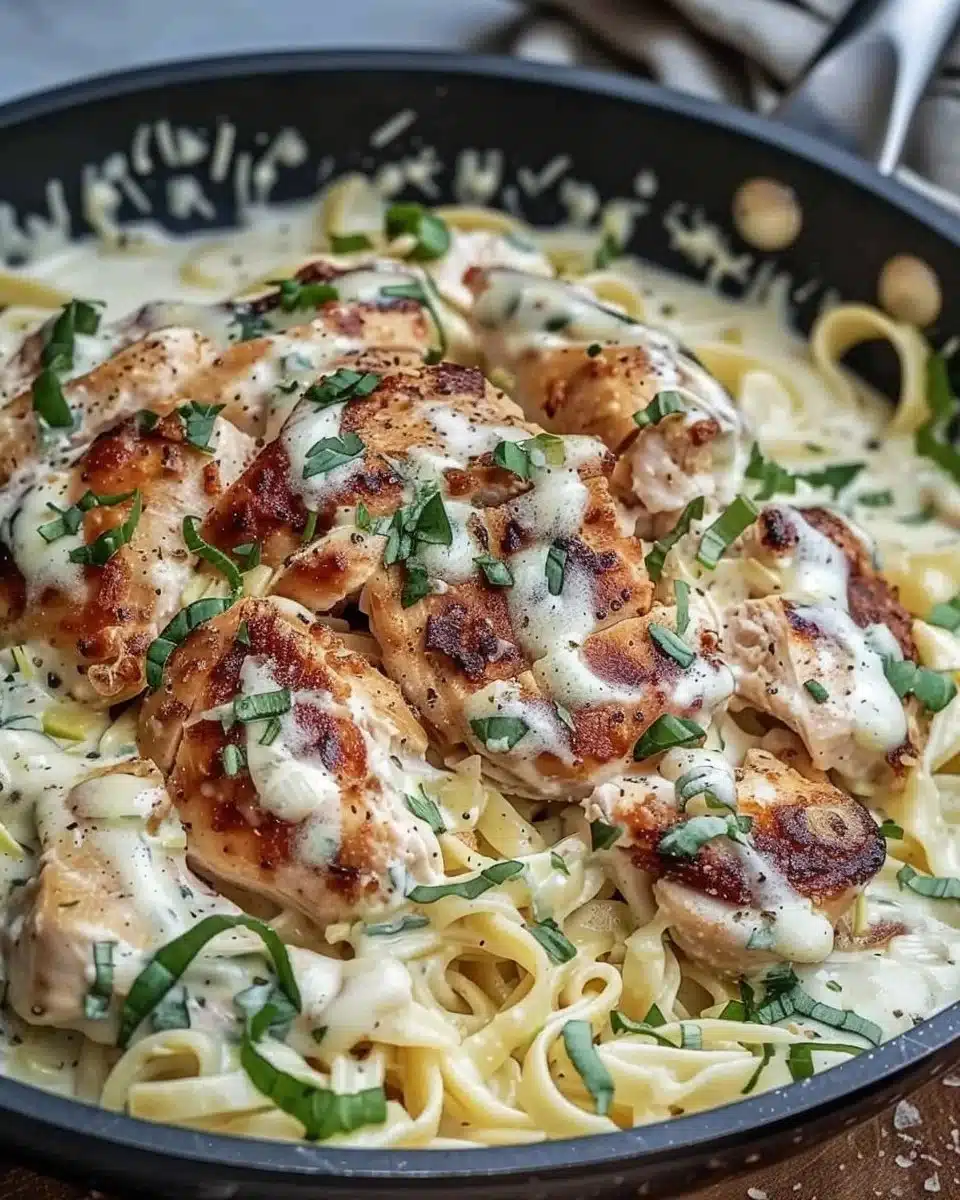 Creamy Keto Chicken Alfredo Recipe Easy Low-Carb Comfort Meal