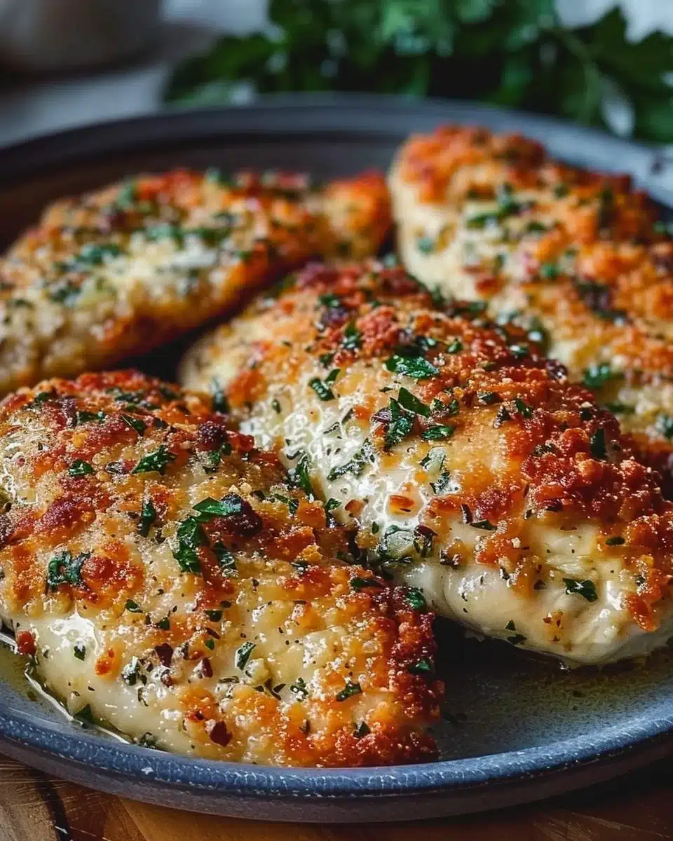 Keto Garlic Parmesan Chicken