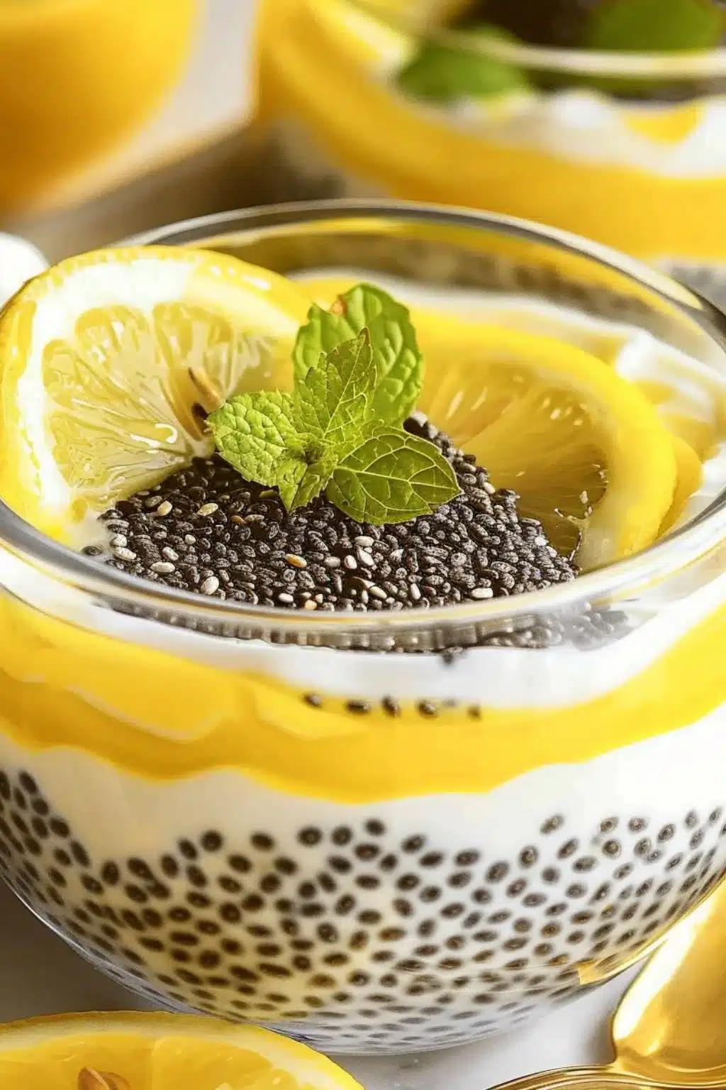 Lemon Cream Chia Pudding: A Refreshingly Creamy Delight