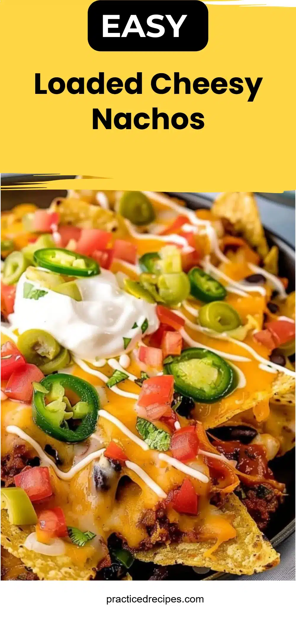 Loaded Cheesy Nachos
