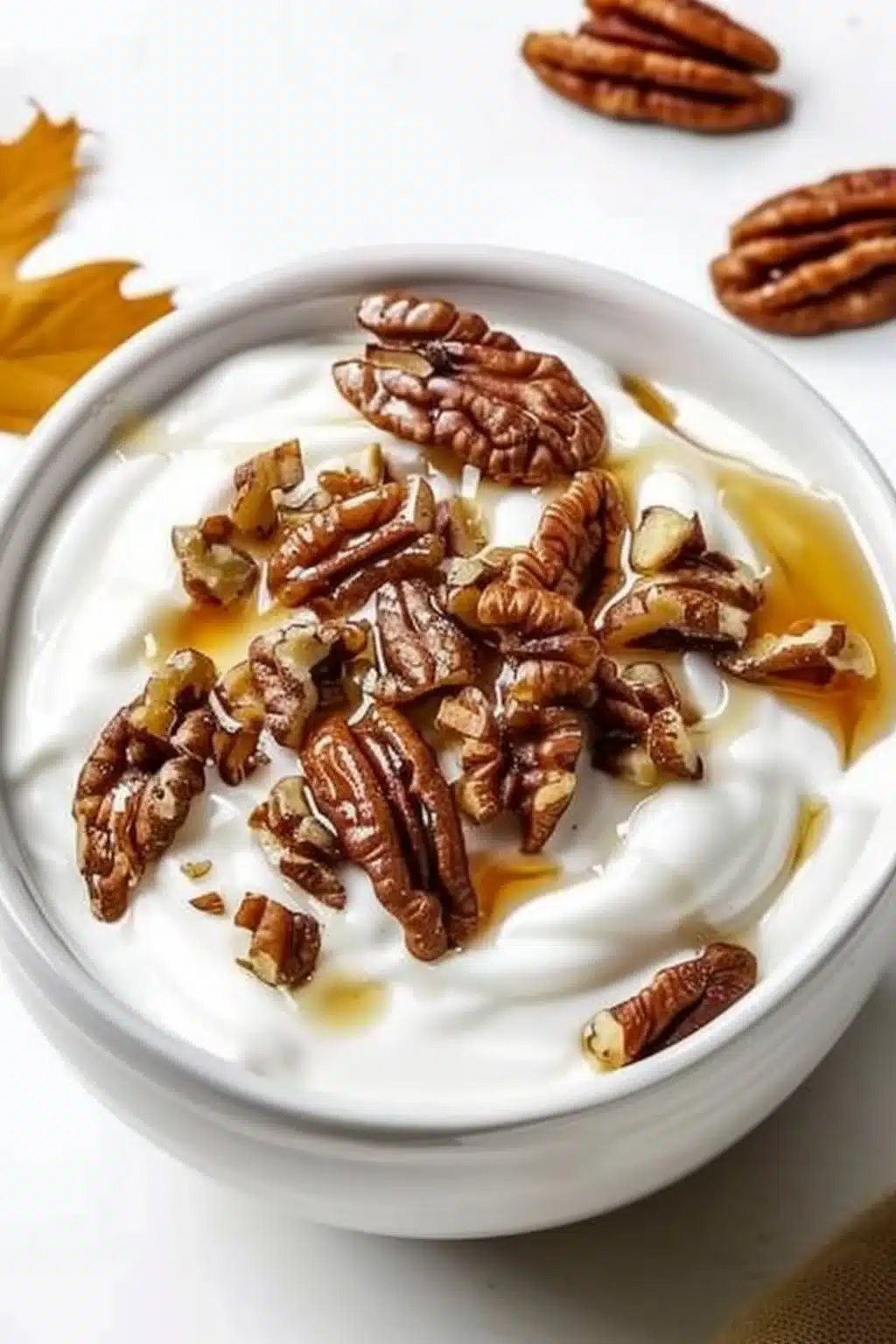 Maple Pecan Yogurt Bowl