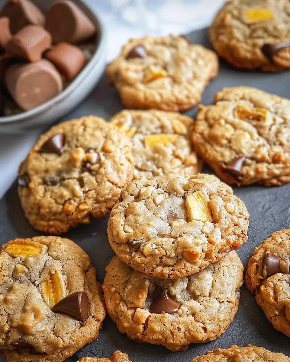 Peanut Butter Banana Cookies