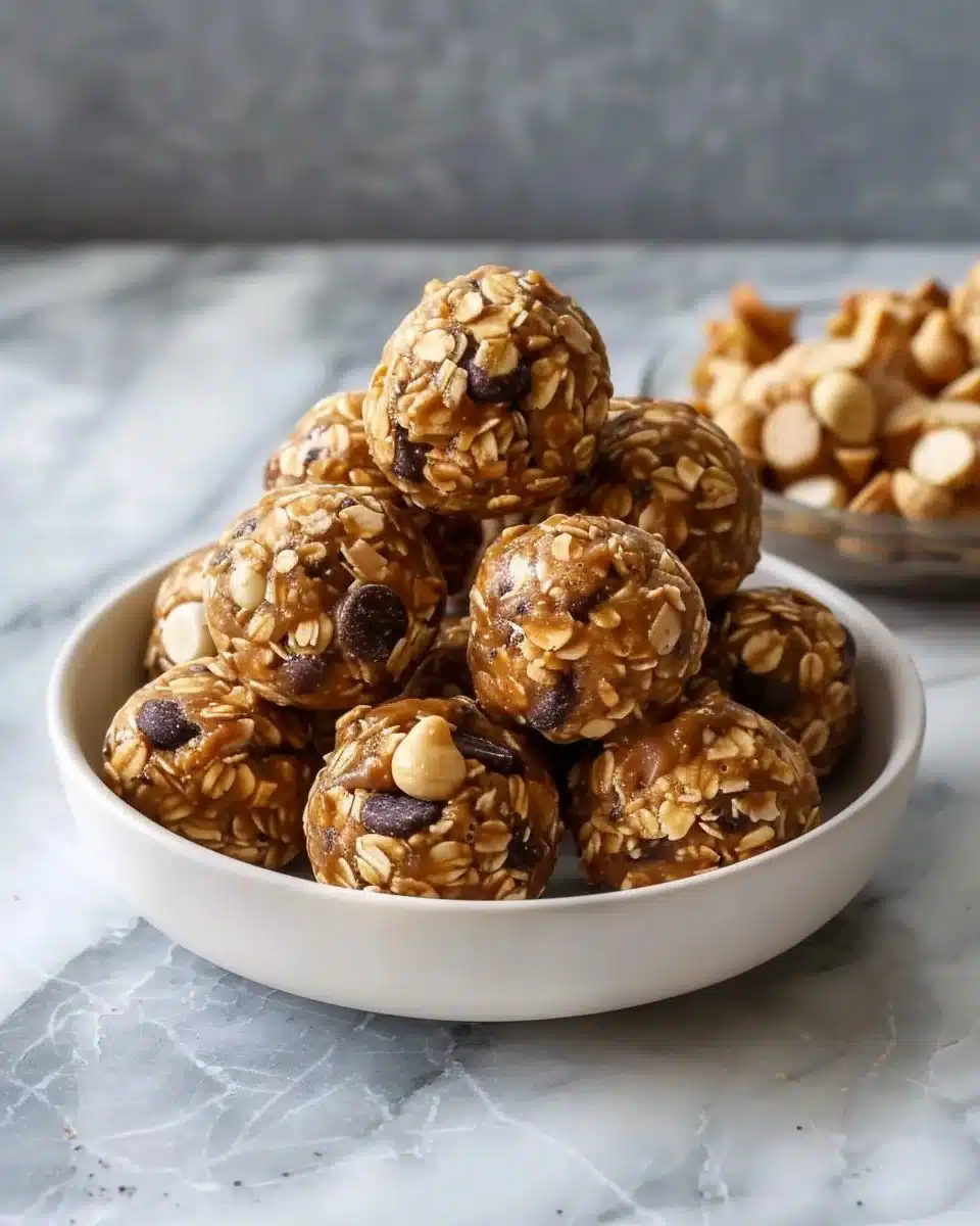 Peanut Butter Energy Bites for a healthy snack or energy boost