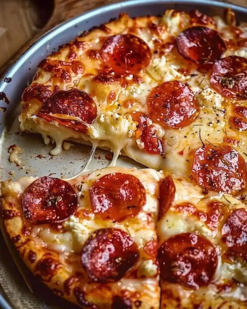 Pizza Cottage Cheese Bake