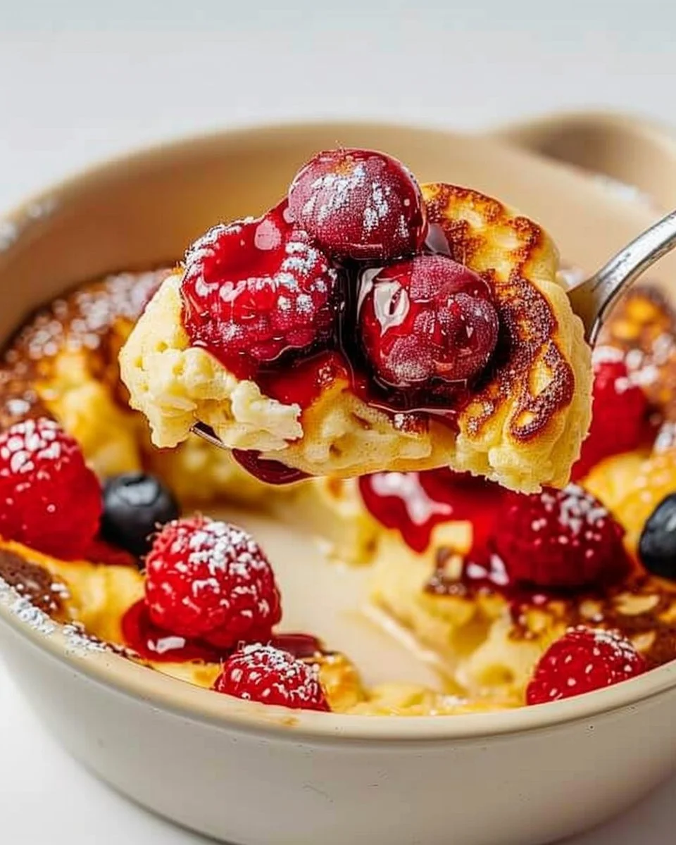 Protein Pancake Bowl (No Protein Powder!)