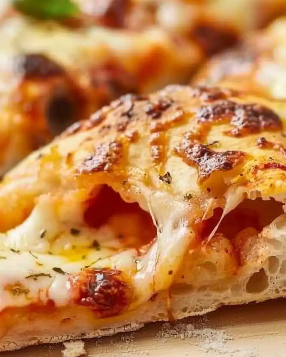 Quick rise pizza dough prepared and ready for delicious homemade pizzas.